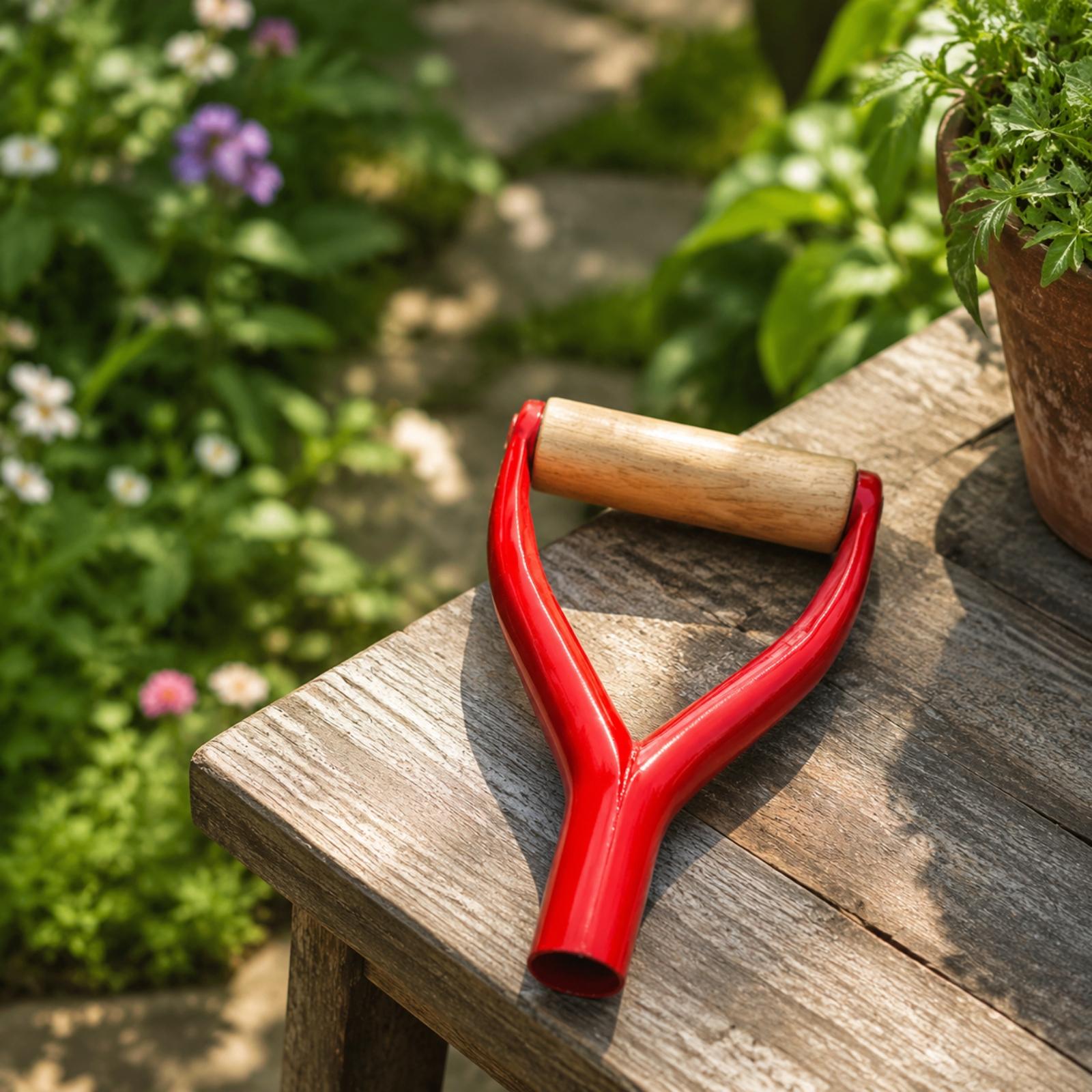 Two Hand Shovel Handle Grip Re - Spade Digging Fork ulasan dan harga