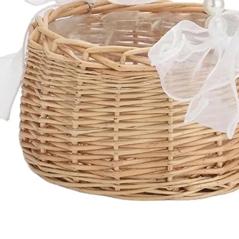 Pearl Handle Rattan Wedding Fl - Gardening Tools Girls ulasan dan harga