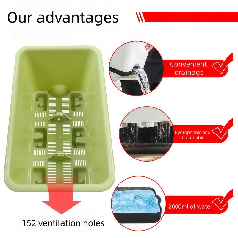 Widened Self Watering Planter  - Self-Watering Planter ulasan dan harga